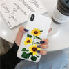 Fruit Flower Soft Phone Case For iPhone 7 Plus X XR XS Max 10 6 6S 7 8 Plus 5 5S SE 2020 Back Cover For iPhone 11 Pro Max Funda