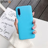 Candy Color Silicone Phone Case