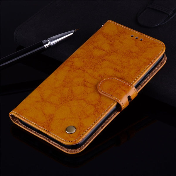 Leather Flip Case for Huawei Smartphones