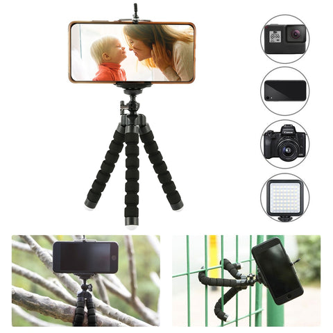 Smartphone Selfie Stick Tripod Adjustable Handheld Monopod Remote Stick