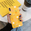 Fruit Flower Soft Phone Case For iPhone 7 Plus X XR XS Max 10 6 6S 7 8 Plus 5 5S SE 2020 Back Cover For iPhone 11 Pro Max Funda