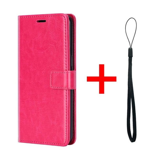 Luxury Flip Leather Case For Huawei Smartphones